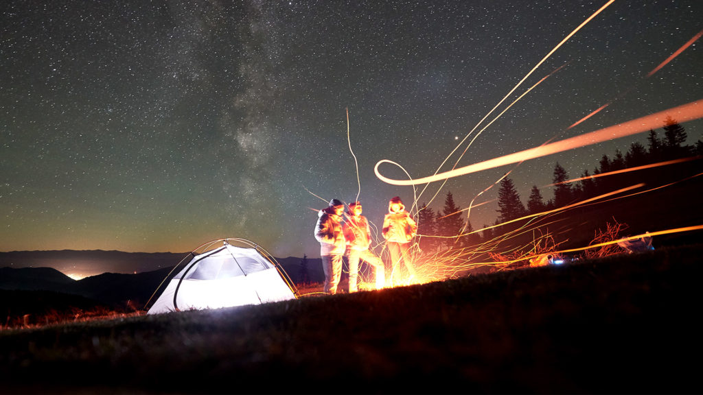 Campfire Background