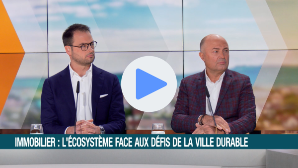 Didier Smet et Philippe Baudry sur le plateau de l'émission DEMAIN de LN24